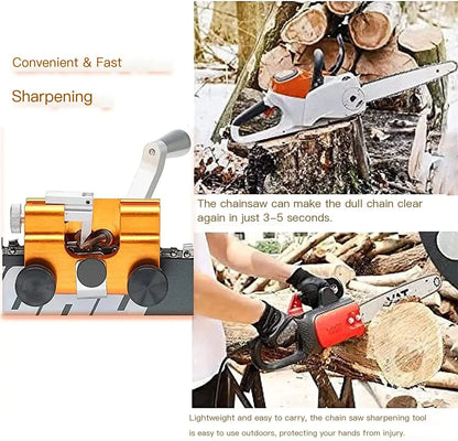 Manual Chain Sharpener for Chainsaws and Saws