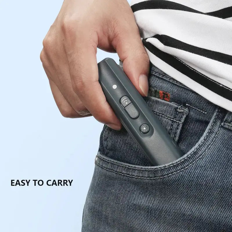Ultrasonic Dog Repellent with Flashlight Handheld Stopper