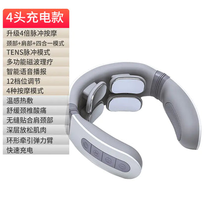 Smart Pulse Multifunctional Neck Massager Device
