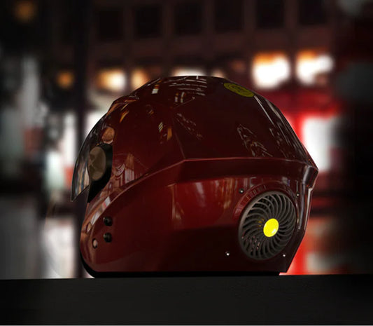 Smart Bluetooth Air Conditioning Helmet with Music