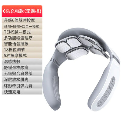 Smart Pulse Multifunctional Neck Massager Device