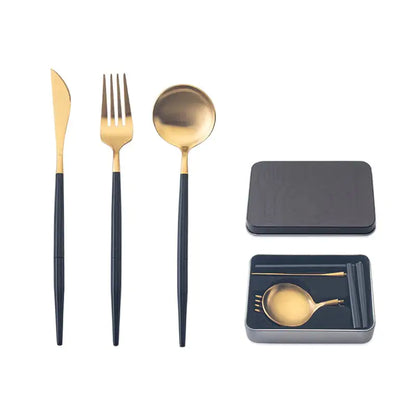 Portable Stainless Steel Cutlery Set