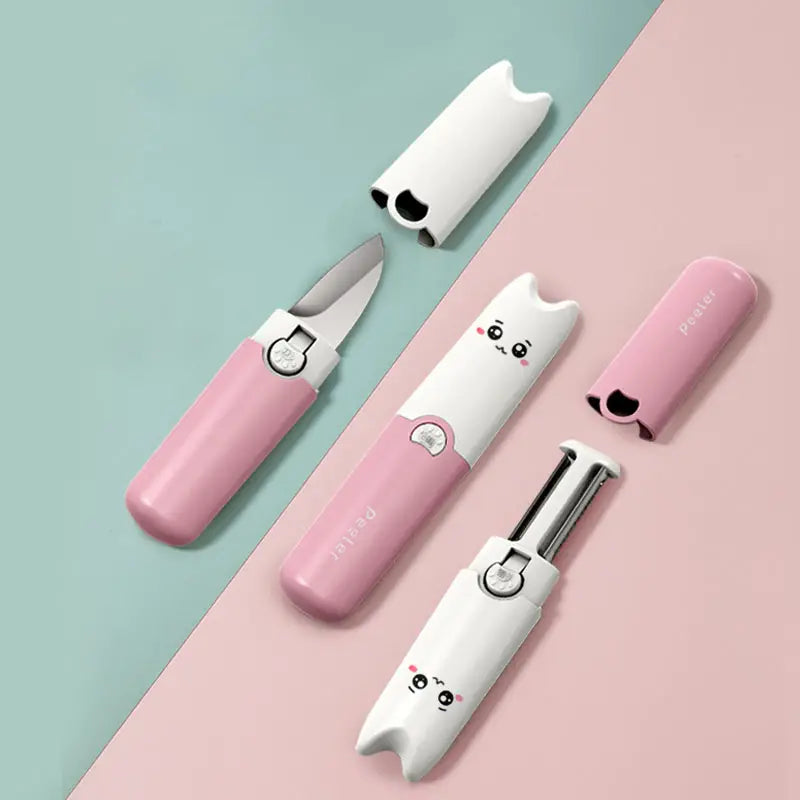 2-in-1 Outdoor Fruit & Peeling Knife - Portable Tool