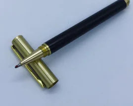 Sandalwood and Brass Signature Pen with Laser Engraving