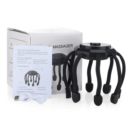 Electric Head Massager - Intelligent Therapy Device