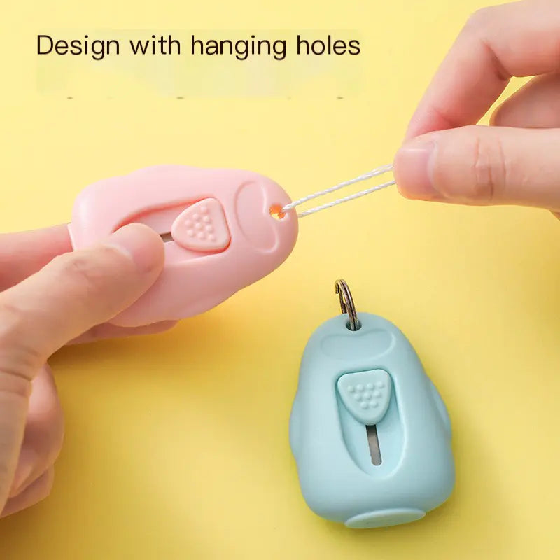 Penguin Mini Utility Knife - Cartoon Design for Office