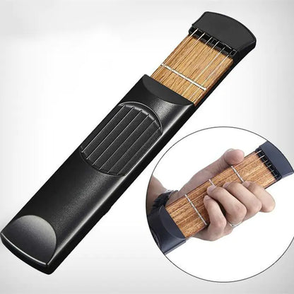 Portable Pocket Guitar with Chord Change System