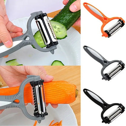 360° Multifunctional Vegetable Julienne Peeler and Slicer