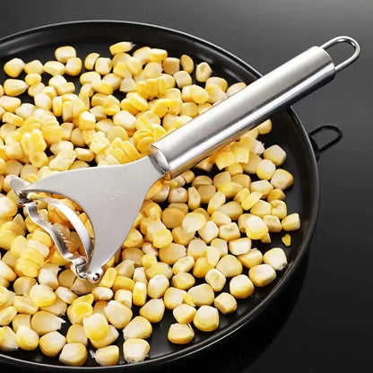 Ergonomic Stainless Steel Corn Planer for Safe Use
