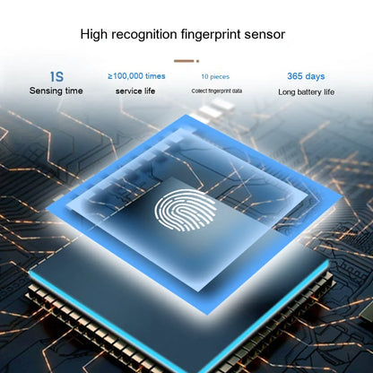 Smart Fingerprint Drawer & Cabinet Lock – Electronic Security for Home & Office
