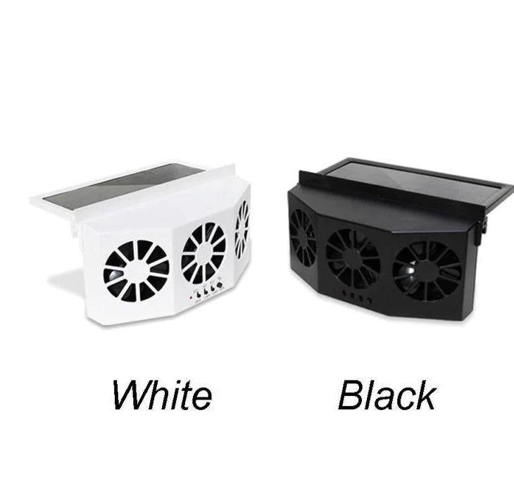 Solar Car Ventilation Fan for Summer Heat Exhaust