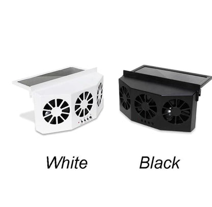 Solar Car Ventilation Fan for Summer Heat Exhaust