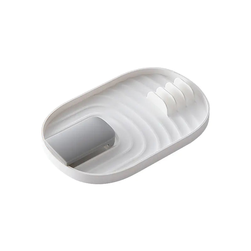 Folding Pot Lid Spoon Holder Kitchen Gadget (1pc)