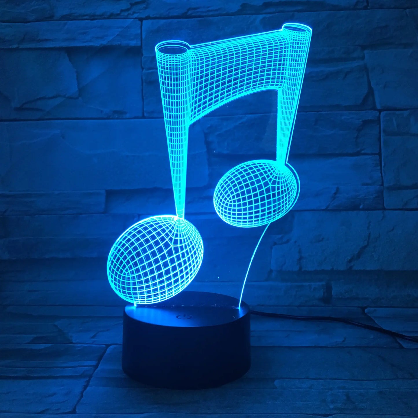 3D Guitar Model Night Light with USB and Battery