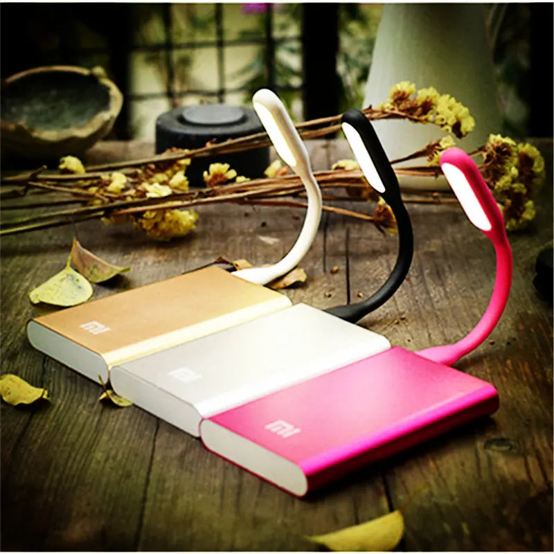 Portable Mini USB LED Flexible Book Light (1pc)