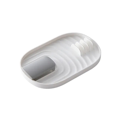 Folding Pot Lid Spoon Holder Kitchen Gadget (1pc)