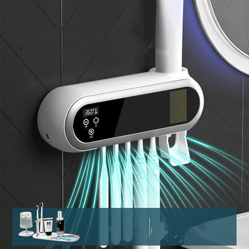 Smart UV Toothbrush Sterilizer & Holder