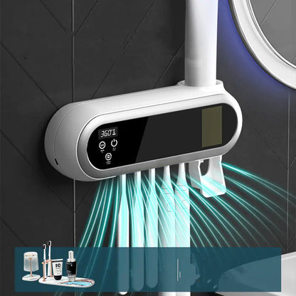 Smart UV Toothbrush Sterilizer & Holder